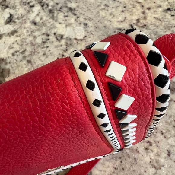 RARE | KATE SPADE Jasper Crown Street Jasper Crossbody - Prickly Pear Red - Picture 3 of 7